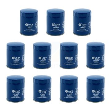 Engine Oil Filter (11 Pack) For Chevrolet Impala Pontiac Malibu Buick GMC Colorado Canyon KLO-100126