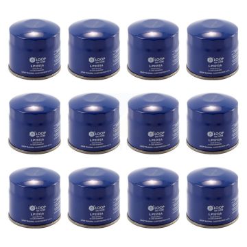 Engine Oil Filter (12 Pack) For Honda Subaru Accord Civic Legacy Acura CR-V Mitsubishi EL KLO-100148