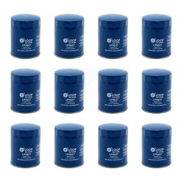Engine Oil Filter (12 Pack) For Chevrolet Impala Pontiac Malibu Buick GMC Colorado Canyon KLO-100150