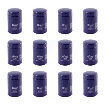 Engine Oil Filter (12 Pack) For Ford F-150 Dodge Ranger Ram 1500 Jeep Mazda Mustang 6 PT KLO-100156