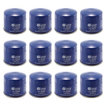 Engine Oil Filter (12 Pack) For Hyundai Kia Elantra Tucson Accent Subaru Sorento Santa Fe KLO-100167