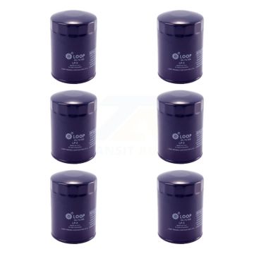 Engine Oil Filter (6 Pack) For Chevrolet GMC K1500 C1500 K2500 C2500 K3500 C10 C3500 G30 KLO-100176