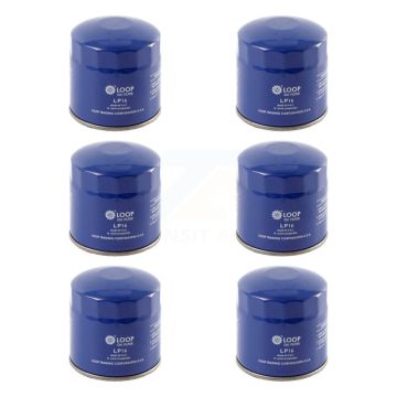 Engine Oil Filter (6 Pack) For Dodge Ram 1500 Jeep 2500 Chrysler Dakota Grand Caravan 300 KLO-100182
