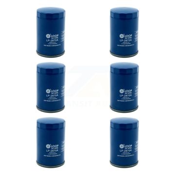Engine Oil Filter (6 Pack) For Volkswagen Jetta Golf City Beetle Vanagon Audi BMW Cabrio KLO-100186