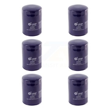 Engine Oil Filter (6 Pack) For GMC Chevrolet Sierra 2500 HD Silverado 3500 Express Savana KLO-100190
