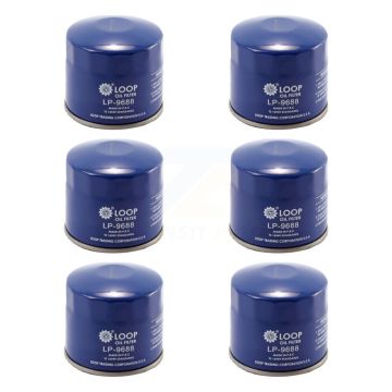 Engine Oil Filter (6 Pack) For Hyundai Kia Elantra Tucson Accent Subaru Sorento Santa Fe KLO-100191