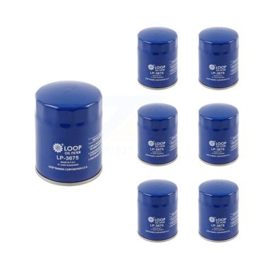 Engine Oil Filter (7 Pack) For Chevrolet GMC Silverado 1500 Sierra 2500 HD Cadillac Buick KLO-100195