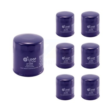 Engine Oil Filter (7 Pack) For Chevrolet GMC Silverado 1500 Sierra 2500 HD Colorado 3500 KLO-100199