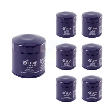 Engine Oil Filter (7 Pack) For Audi A4 Quattro Volkswagen Passat A6 Allroad S4 Cabriolet KLO-100216