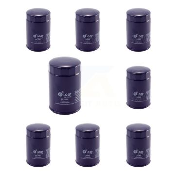 Engine Oil Filter (8 Pack) For Chevrolet GMC K1500 C1500 Sierra 1500 Silverado K2500 S10 KLO-100221