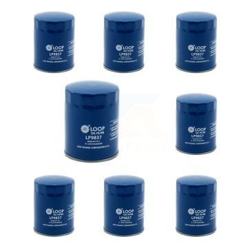 Engine Oil Filter (8 Pack) For Chevrolet Impala Pontiac Malibu Buick GMC Colorado Montana KLO-100222