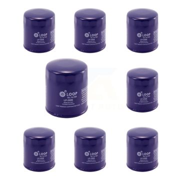 Engine Oil Filter (8 Pack) For Chevrolet GMC Silverado 1500 Sierra 2500 HD Colorado 3500 KLO-100223