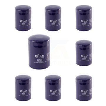 Engine Oil Filter (8 Pack) For GMC Chevrolet Sierra 2500 HD Silverado 3500 Express Savana KLO-100238