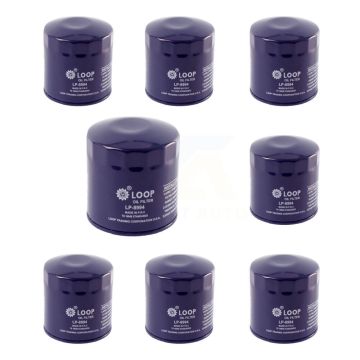 Engine Oil Filter (8 Pack) For Audi A4 Quattro Volkswagen Passat A6 Allroad S4 Cabriolet KLO-100240