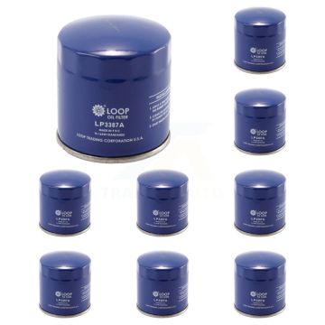 Engine Oil Filter (9 Pack) For Chevrolet GMC Sierra 1500 Silverado Pontiac Buick Equinox KLO-100241