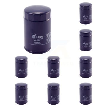 Engine Oil Filter (9 Pack) For Chevrolet GMC K1500 C1500 Sierra 1500 Silverado K2500 S10 KLO-100245