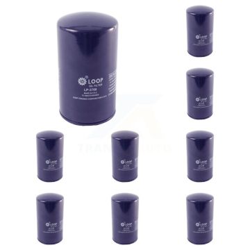 Engine Oil Filter (9 Pack) For Ford F-350 Super Duty F-250 E-350 Econoline Club Wagon KLO-100255