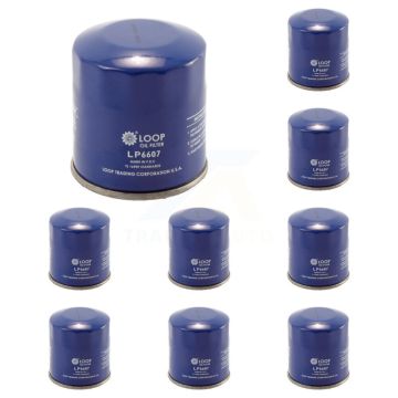Engine Oil Filter (9 Pack) For Nissan Mazda Rogue 3 CX-5 Sentra INFINITI Altima Subaru 2 KLO-100256
