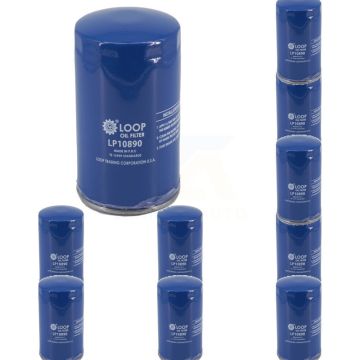Engine Oil Filter (10 Pack) For Ford F-350 Super Duty F-250 F-450 F-550 F-650 F-750 6.7L KLO-100265