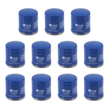Engine Oil Filter (11 Pack) For Chevrolet GMC Silverado 1500 Sierra Cadillac Buick Encore KLO-100271