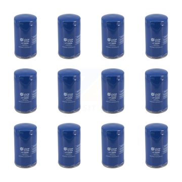 Engine Oil Filter (12 Pack) For Ford F-350 Super Duty F-250 F-450 F-550 F-650 F-750 6.7L KLO-100275