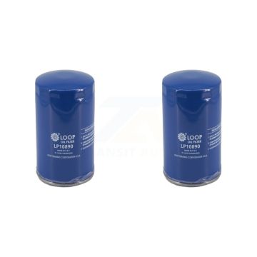 Engine Oil Filter (2 Pack) For Ford F-350 Super Duty F-250 F-450 F-550 F-650 F-750 6.7L KLO-100280