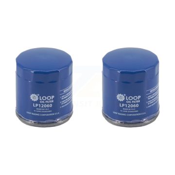 Engine Oil Filter (2 Pack) For Chevrolet GMC Equinox Buick Terrain Cruze Malibu Colorado KLO-100282