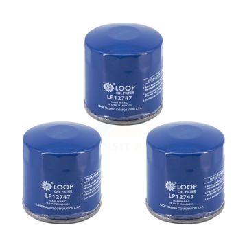 Engine Oil Filter (3 Pack) For GMC Chevrolet Sierra 2500 HD Silverado 3500 4500 5500 6500 KLO-100288