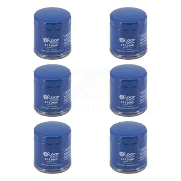 Engine Oil Filter (6 Pack) For Chevrolet GMC Equinox Buick Terrain Cruze Malibu Colorado KLO-100302