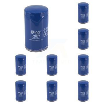 Engine Oil Filter (9 Pack) For Ford F-350 Super Duty F-250 F-450 F-550 F-650 F-750 6.7L KLO-100315