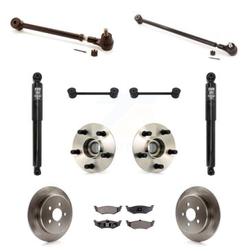 Rear s Brake Bearings Suspension Kit (11Pc) For 2003-2006 Chrysler PT Cruiser Turbocharged KM-100149