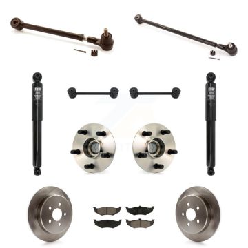 Rear s Brake Bearings Suspension Kit (11Pc) For 2003-2006 Chrysler PT Cruiser Turbocharged KM-100271