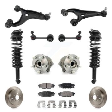 Rear Disc Rotor Brake Pad Hub Bearing Control Arm Tie Rod End Complete Strut Assembly Coil Spring Sh