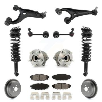 Rear Disc Rotor Brake Pad Hub Bearing Control Arm Tie Rod End Complete Strut Assembly Coil Spring Sh