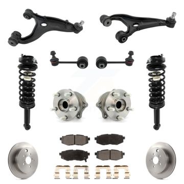 Rear Disc Rotor Brake Pad Hub Bearing Control Arm Tie Rod End Complete Strut Assembly Coil Spring Sh