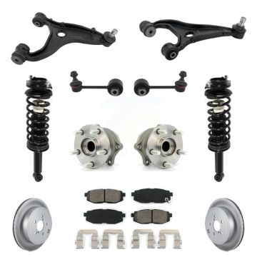 Rear Disc Rotor Brake Pad Hub Bearing Control Arm Tie Rod End Complete Strut Assembly Coil Spring Sh
