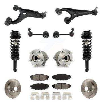 Rear Disc Rotor Brake Pad Hub Bearing Control Arm Tie Rod End Complete Strut Assembly Coil Spring Sh