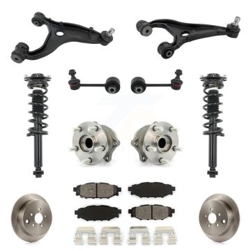 Rear Disc Rotor Brake Pad Hub Bearing Control Arm Tie Rod End Complete Strut Assembly Coil Spring Sh