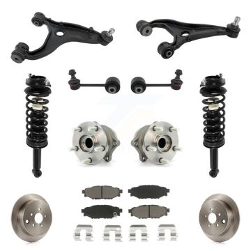 Rear Disc Rotor Brake Pad Hub Bearing Control Arm Tie Rod End Complete Strut Assembly Coil Spring Sh