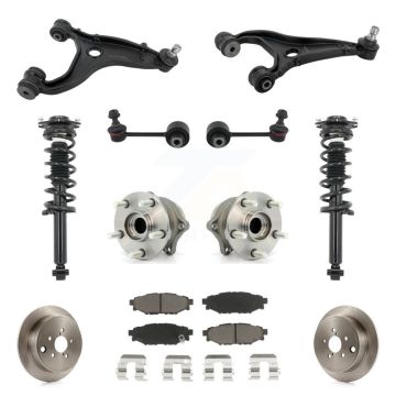 Rear Disc Rotor Brake Pad Hub Bearing Control Arm Tie Rod End Complete Strut Assembly Coil Spring Sh
