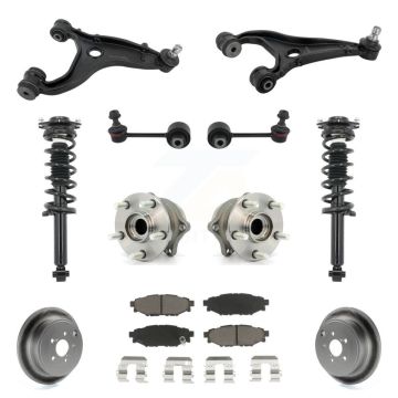 Rear Disc Rotor Brake Pad Hub Bearing Control Arm Tie Rod End Complete Strut Assembly Coil Spring Sh