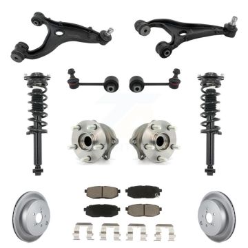 Rear Disc Rotor Brake Pad Hub Bearing Control Arm Tie Rod End Complete Strut Assembly Coil Spring Sh