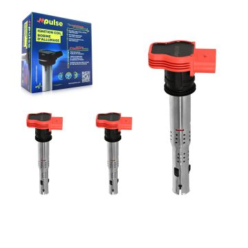Ignition Coil (3 Pack) For Audi Q5 Q7 A4 Quattro Porsche Cayenne Volkswagen Touareg A6 S4 KMP-100208