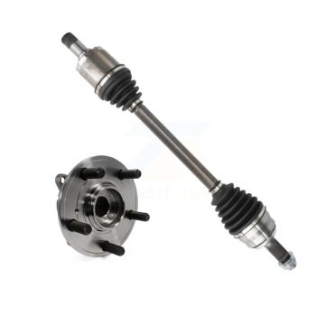 Front Left CV Axle Drive Shaft And Complete Hub Bearing Assembly Kit For Honda Odyssey KN7-100020