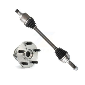 Front Left CV Axle Drive Shaft And Hub Bearing Assembly Kit For 2010-2013 Acura MDX ZDX KN7-100030