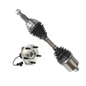 Front Left CV Axle Shaft And Hub Bearing Kit For Chevrolet Malibu Pontiac G6 Saturn Aura KN7-100042