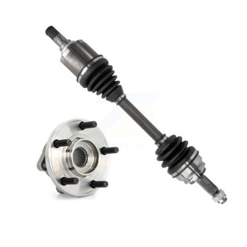 Front Left CV Axle Drive Shaft And Complete Hub Bearing Assembly Kit For Dodge Caliber KN7-100100