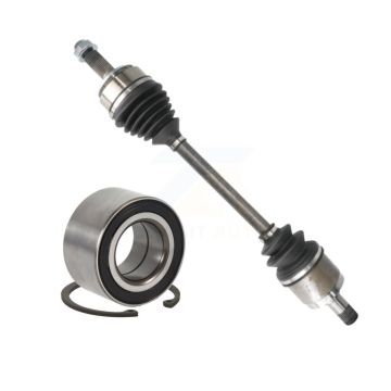 Front Left CV Axle Drive Shaft And Bearing Kit For Honda Accord Acura TL Primary Design KN7-100186