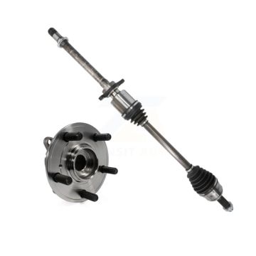 Front Right CV Axle Drive Shaft And Complete Hub Bearing Assembly Kit For Honda Odyssey KN7-100240