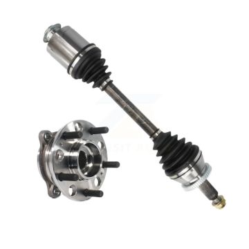 Front Right CV Axle Drive Shaft And Wheel Hub Bearing Assembly Kit For Hyundai Santa Fe KN7-100247
